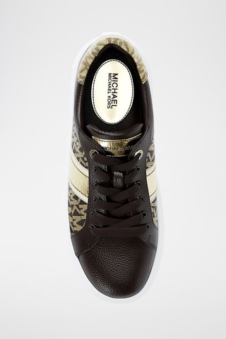 Zapatillas con plataforma - Marrón