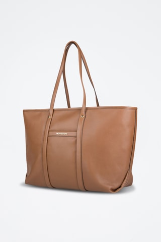 Bolso shopper - Dorado y marrón