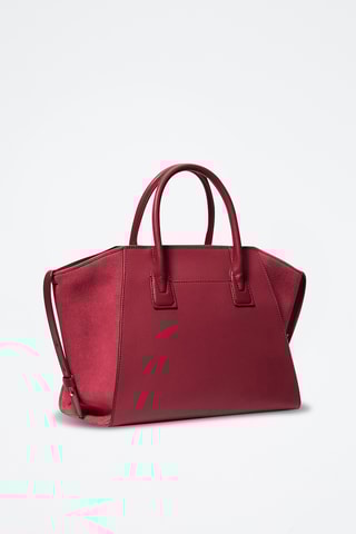 Bolso de piel - Rojo
