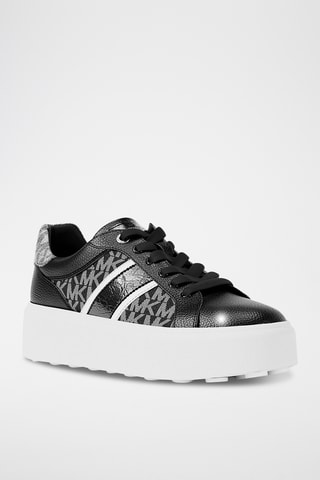Zapatillas con plataforma - Negro