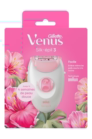 Depiladora eléctrica Venus Silk Epil-3