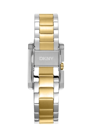 Orologio al quarzo in acciaio - Dorato e argentato