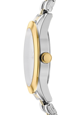 Orologio al quarzo in acciaio Logo - Argentato e dorato