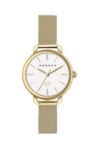 Orologio al quarzo in acciaio - Dorato