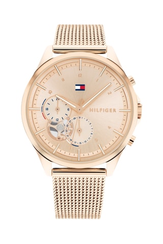 Orologio al quarzo in acciaio - Dorato