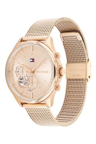 Orologio al quarzo in acciaio - Dorato