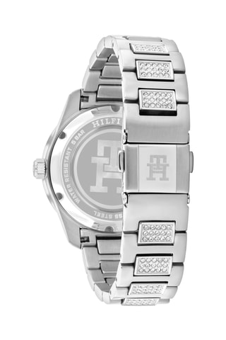 Orologio al quarzo in acciaio - Argentato