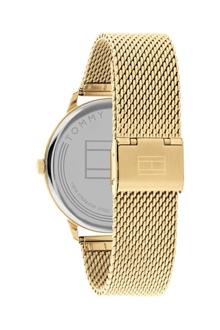 Orologio al quarzo in acciaio - Dorato