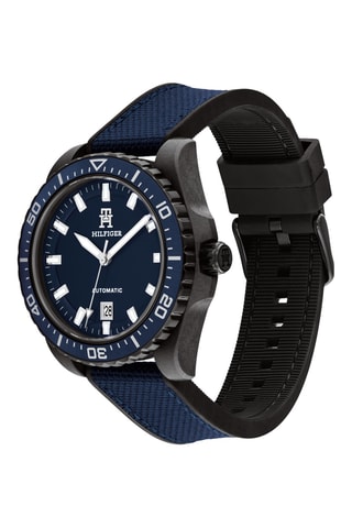 Orologio automatico in silicone - Blu