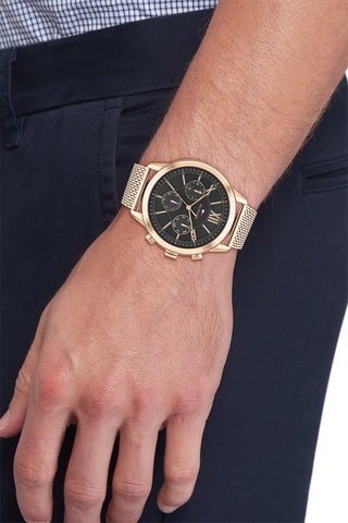 Orologio al quarzo in acciaio inossidabile - Dorato