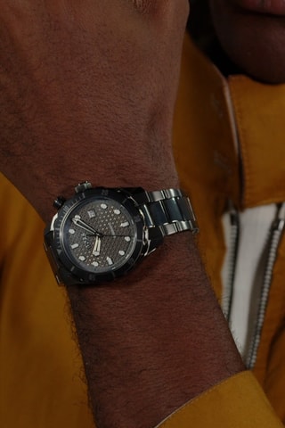 Orologio automatico in acciaio - Argentato