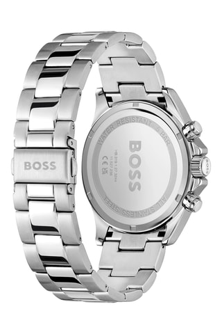 Orologio al quarzo in acciaio - Cronografo - Argentato