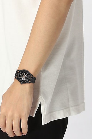 Orologio automatico in acciaio - Nero