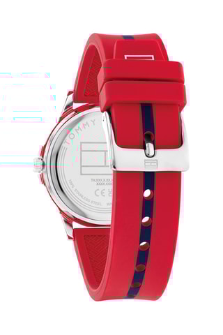 Orologio al quarzo in silicone - Rosso e blu
