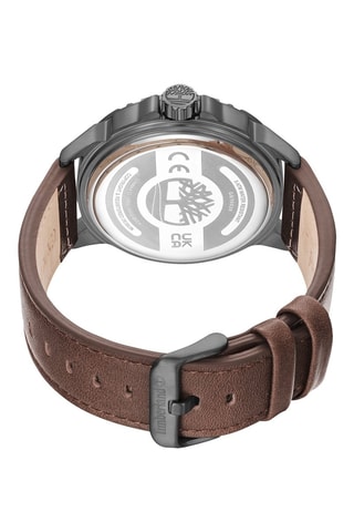 Orologio al quarzo in pelle - Marrone e nero