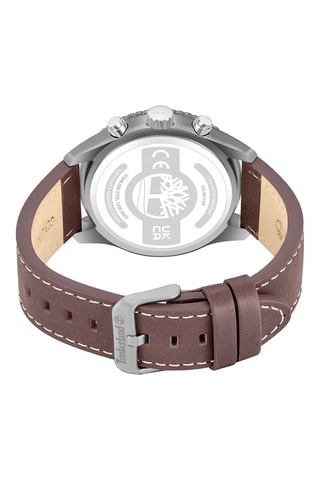 Orologio in pelle - Cronografo - Marrone e nero