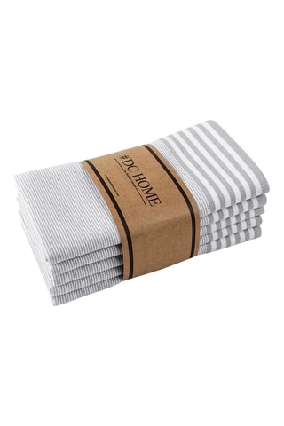 5 paños rectangulares - Gris claro - 50 x 70 cm