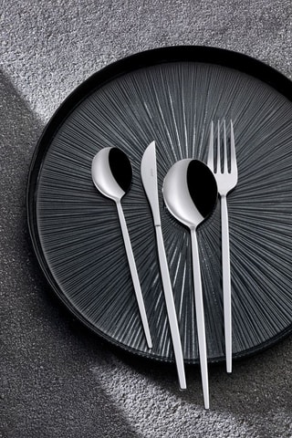 Cubertería de acero inoxidable - 24 piezas