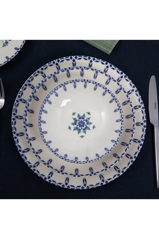 Vajilla de porcelana - 24 piezas