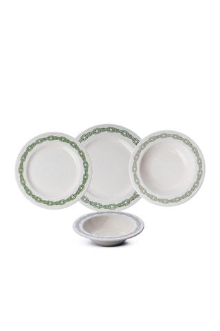 Vajilla de porcelana - 24 piezas