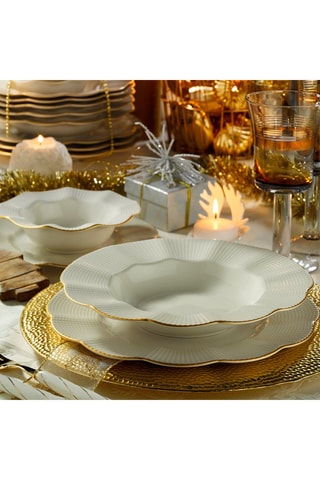 Vajilla de porcelana - 24 piezas