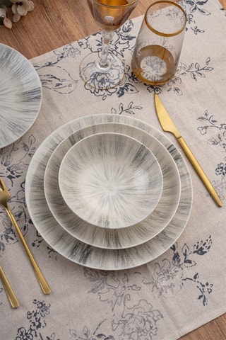 Vajilla de porcelana - 24 piezas