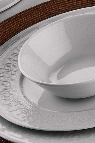 Vajilla de porcelana - 24 piezas