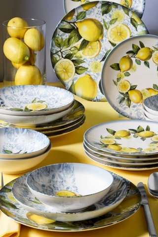 Vajilla de porcelana - 24 piezas