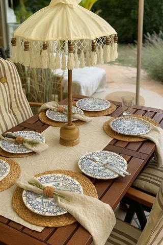 Vajilla de porcelana - 24 piezas