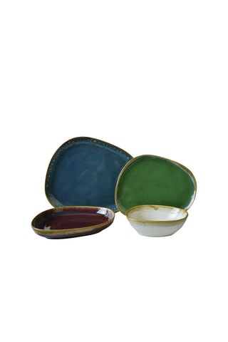 Vajilla de gres - 24 piezas