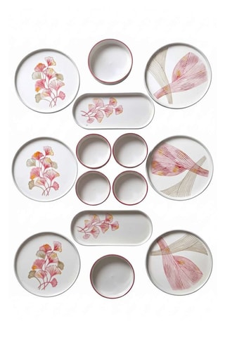 Vajilla de cerámica - 14 piezas