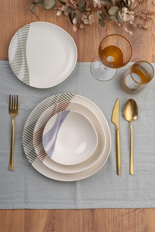 Vajilla de porcelana - 24 piezas