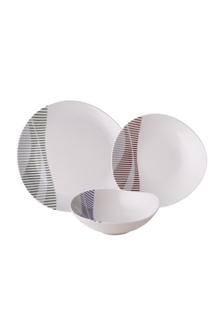 Vajilla de porcelana - 24 piezas