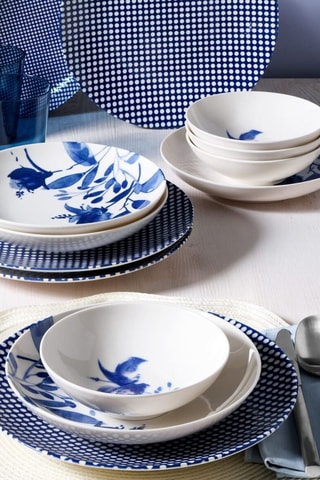 Vajilla de porcelana - 14 piezas