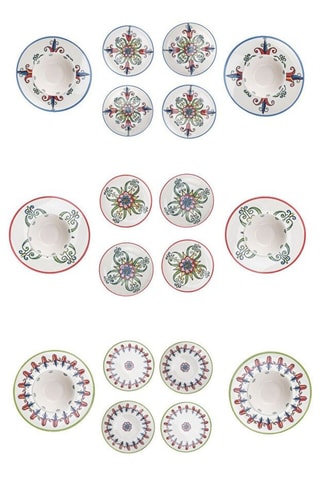 Vajilla de porcelana - 24 piezas