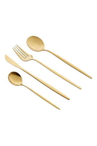 Cubertería de acero inoxidable - 24 piezas