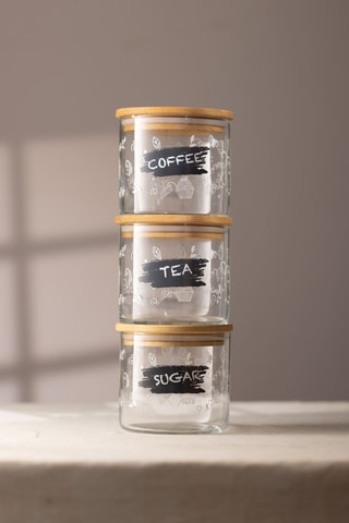 3 fiambreras de cristal - 62 cl