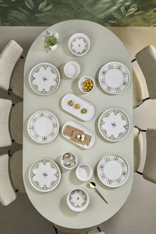 Vajilla de cerámica para el desayuno - 14 piezas