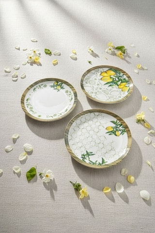 Vajilla de porcelana para el desayuno - 14 piezas