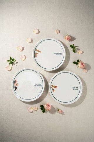 Vajilla de porcelana para el desayuno - 14 piezas