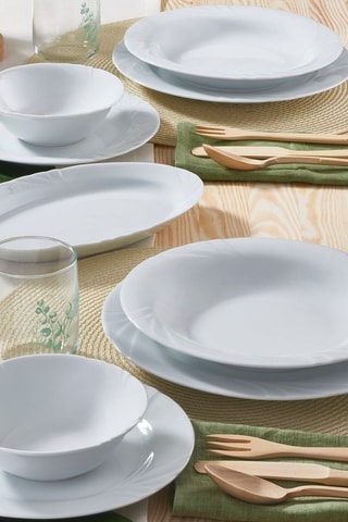 Vajilla de porcelana - 18 piezas