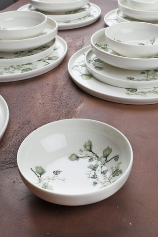 Vajilla de porcelana - 24 piezas