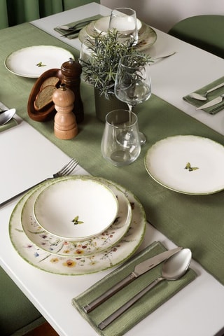 Vajilla de porcelana - 16 piezas