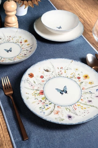 Vajilla de porcelana - 16 piezas