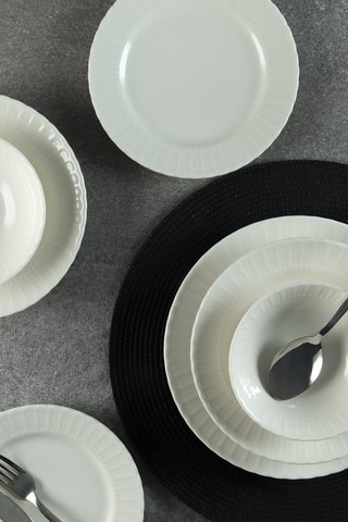 Vajilla de porcelana - 24 piezas