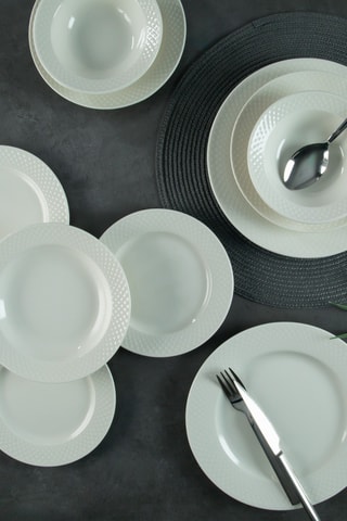 Vajilla de porcelana - 24 piezas