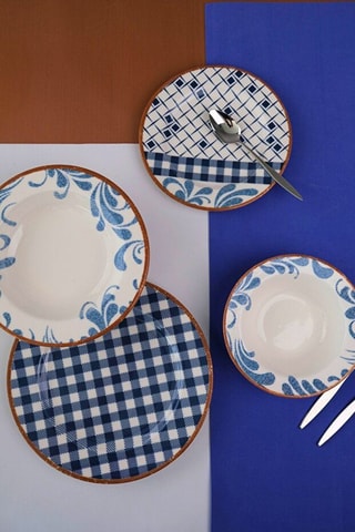 Vajilla de porcelana - 24 piezas