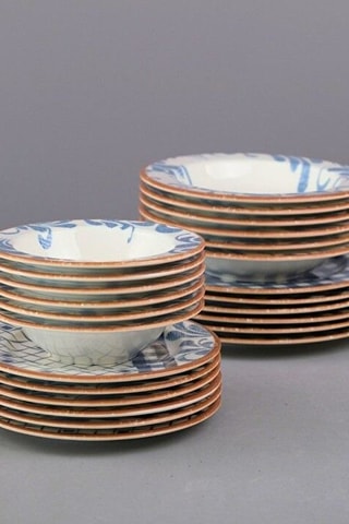 Vajilla de porcelana - 24 piezas