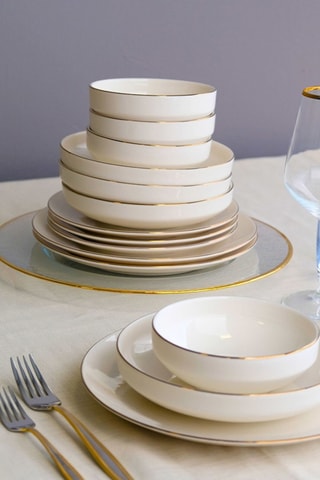 Vajilla de porcelana - 24 piezas