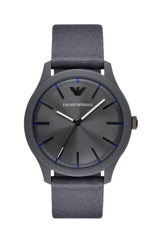 Reloj de cuarzo de tela - Gris